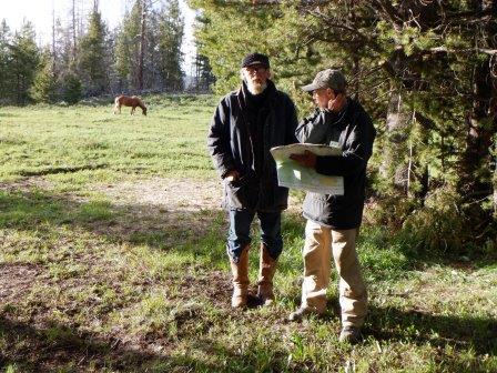 Pete and Brit discuss the map